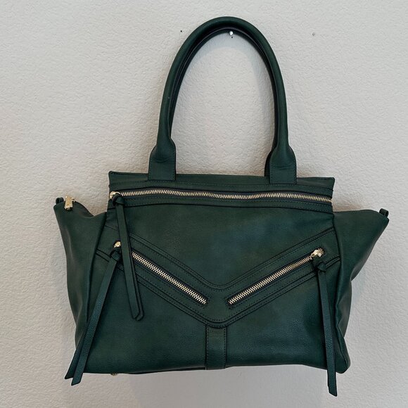 Charming Charlie Green Purse - Picture 1 of 9